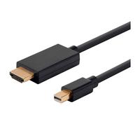 MicroConnect 4K@60Hz Mini DisplayPort vers HDMI - Câble vidéo Noir Nouveau