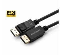 MicroConnect - Câble DisplayPort - DisplayPort (M) verrouillé pour DisplayPort (M) verrouillé - DisplayPort 1.2 - 1 m - support 4K60Hz (4096 x 2160)