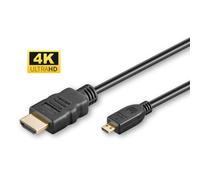 MicroConnect - 4K HDMI A-D cable, 2m - Câbles HDMI