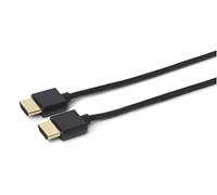MicroConnect 4K HDMI Cable Slim 0.5m HDMI 2.0 4K - 2K 60Hz 18Gb/ s Gold-plated connectors, very flexible, diameter: 4.2mm