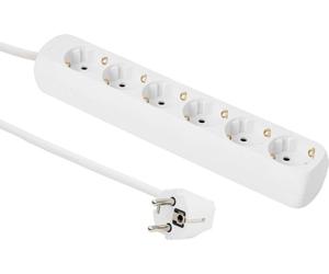 MicroConnect 6-way Schuko Socket 5M White (GRU0065WA)