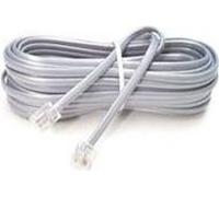 Microconnect 6m RJ11 m/m Câble téléphonique noir - câble de téléphone fixe (6 m, RJ11, RJ11, noir, mâle/femelle)