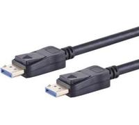 MicroConnect 8K DisplayPort 2.0 Cable 3m Black