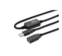MicroConnect - Active USB 2.0 ext. cable, 10m - Câbles USB