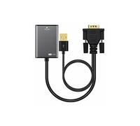 MicroConnect - Adaptateur HDMI - USB, HD-15 (VGA) pour HDMI femelle - 15 cm - noir - actif, support 1080p