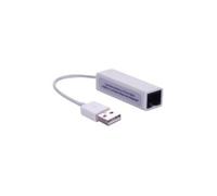 MicroConnect – Adaptateur réseau USBETHW USB2.0 vers Ethernet Blanc