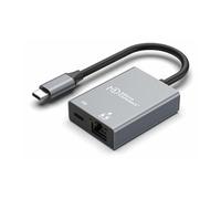 MicroConnect - Adaptateur réseau - USB-C - Gigabit Ethernet x 1 + USB-C x 1 - noir