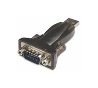 Microconnect USBADB9FC changeur de genre de câble RS232 USB A Noir