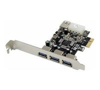 MicroConnect Carte adaptateur USB PCIe MC-USB3.0-F2B2-V2 - USB 3.2 Gen 1 (2x externes + 2x internes)
