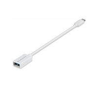 MicroConnect - Adaptateur USB - USB type A (F) pour 24 pin USB-C (M) - USB 3.2 Gen 1 - 20 cm - blanc