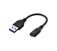 MicroConnect Adaptateur de câble USB USB3.0ACF – USB 3.0 A vers USB‑C 3.1 – Noir