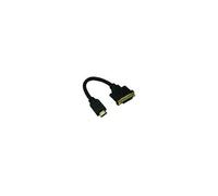 MicroConnect - Adaptateur vidéo - HDMI mâle pour DVI femelle - 15 cm