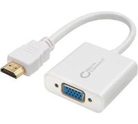 MicroConnect Adapter HDMI - VGA M/F, White