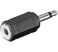Microconnect AUDALS1 Adaptateur de câble 3,5 mm 3,5 mm Noir - Adaptateur pour câble (3,5 mm, 3,5 mm, connecteur mâle/Femelle, Noir)