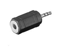 Microconnect AUDASM changeur de genre de câble 2.5mm 3.5mm Noir