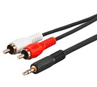 Microconnect 108-0174-005 2xRCA Cable 10 m