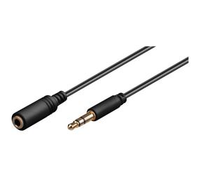 Microconnect AUDLG3G câble audio 3 m 3,5mm Noir