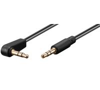 Microconnect AUDLL05A câble audio 0,5 m 3,5mm Noir