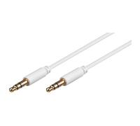 Microconnect AUDLL05W câble audio 0,5 m 3,5mm Blanc