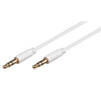 Microconnect AUDLL05W câble audio 0,5 m 3,5mm Blanc