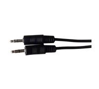Microconnect AUDLL1.5 câble audio 1,5 m 3,5mm Noir