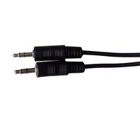 Microconnect AUDLL1.5 câble audio 1,5 m 3,5mm Noir