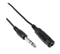 Microconnect AUDNU5 câble audio 5 m 6,35 mm Noir
