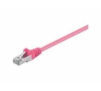 Microconnect B-FTP510PI câble de réseau 10 m Cat5e F/UTP (FTP) Rose - Câbles de réseau (10 m, Cat5e, F/UTP (FTP), RJ-45, RJ-45, Rose)