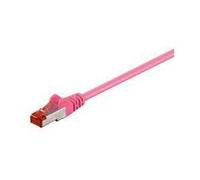 Microconnect - F/UTP CAT6 1.5 m Pink PVC