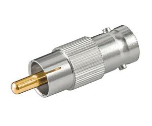 Microconnect BNCRCAADAPTOR changeur de genre de câble RCA BNC Argent