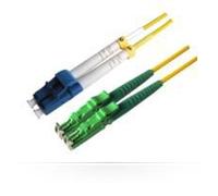 MicroConnect Câble à fibre optique LC-E2000, Monomode, Duplex, OS2, Jaune, 5 mètres