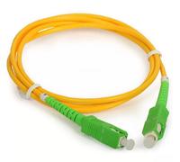MicroConnect Câble à fibre optique SC-SC OS2 monomode 9/125µm, couleur jaune, simplex, longueur 15 mètres, certification LSZH pour centres de données