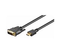 MicroConnect - Câble adaptateur - DVI-D mâle pour HDMI mâle - 50 cm