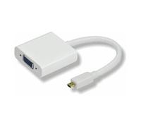 MicroConnect - Câble adaptateur - HD-15 (VGA) femelle pour 19 pin micro HDMI Type D mâle - 25 cm