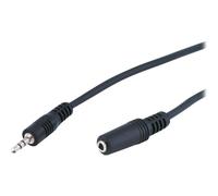 MicroConnect - Câble audio - mini-phone stereo 3.5 mm mâle pour mini-phone stereo 3.5 mm femelle - 3 m