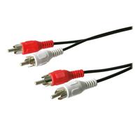 MicroConnect - Câble audio - RCA mâle pour RCA mâle - 5 m