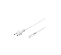 Microconnect PE030750W câble électrique Blanc 5 m Prise d'alimentation type C Coupleur C7