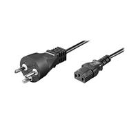 MicroConnect - Câble d'alimentation - alimentation pour power IEC 60320 C13 - 10 m - noir - Danemark