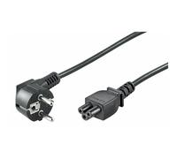MicroConnect - Câble d'alimentation - IEC 60320 C5 pour power CEE 7/7 (M) incliné - 1.2 m - noir