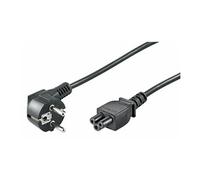 MicroConnect - Câble d'alimentation - IEC 60320 C5 pour power CEE 7/7 (M) incliné - 1 m - noir