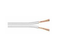 MicroConnect - Câble de haut-parleur - 1.5 mm² - fil dénudé pour fil dénudé - 25 m - blanc