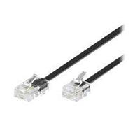 MicroConnect - Câble de téléphone - RJ-45 (M) pour RJ-11 (M) - 15 m - noir