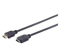 MicroConnect HDM19193FV1.4 Câble HDMI 3 m Noir