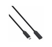 MicroConnect - Câble d'extension USB - 24 pin USB-C (M) pour 24 pin USB-C (F) - USB 3.2 Gen 1 - 3 A - 2 m - noir