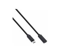 MicroConnect - Câble d'extension USB - 24 pin USB-C (M) pour 24 pin USB-C (F) - USB 3.2 Gen 1 - 3 A - 2 m - noir