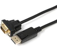 MicroConnect+DisplayPort+1.2+-+VGA+M-M+3m+Displayport+version+1.2%2C+Black+Supports+%281920+x+1080P%29
