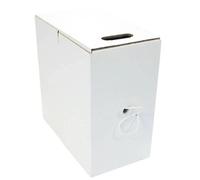 MicroConnect Câble Ethernet Cat6 FTP Solide 23AWG CCA PVC 305m Blanc