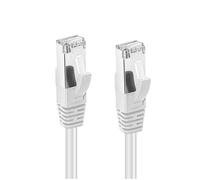 MicroConnect Câble Ethernet RJ45 CAT6A S/FTP 1,5 mètre - Blindé, PoE++ - Testé Fluke - Blanc