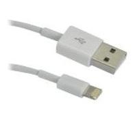 MicroConnect Câble Lightning LIGHTNING1 1 m Blanc Compatible iPhone