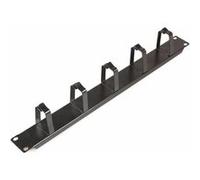 MicroConnect Cable Management D-Ring - Panneau d'agencement de câbles - noir - 1U - 19" Noir G